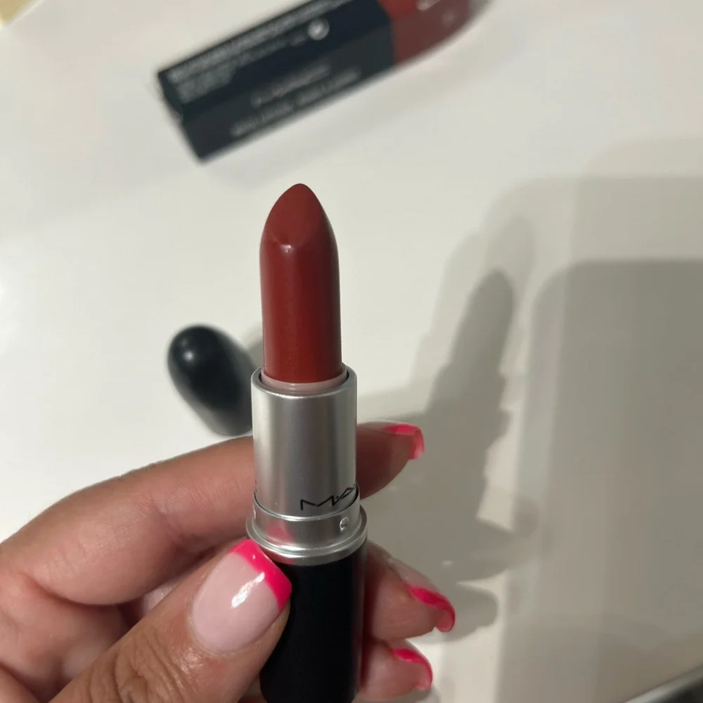 MAC Cosmetics Satin Lipstick in Brick Brown